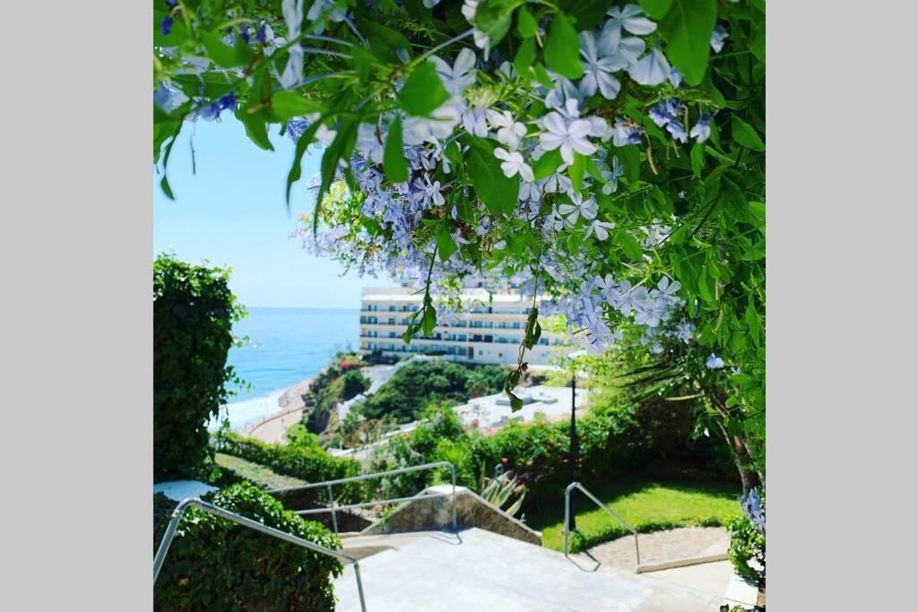 Amazing Frontline Sea Views Studio Apartment Castillo Del Vigia Torremolinos Ngoại thất bức ảnh