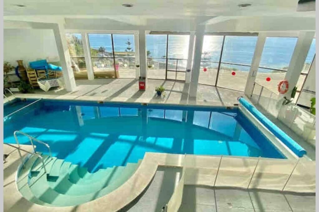 Amazing Frontline Sea Views Studio Apartment Castillo Del Vigia Torremolinos Ngoại thất bức ảnh