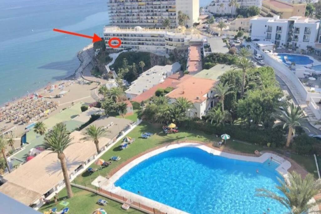 Amazing Frontline Sea Views Studio Apartment Castillo Del Vigia Torremolinos Ngoại thất bức ảnh