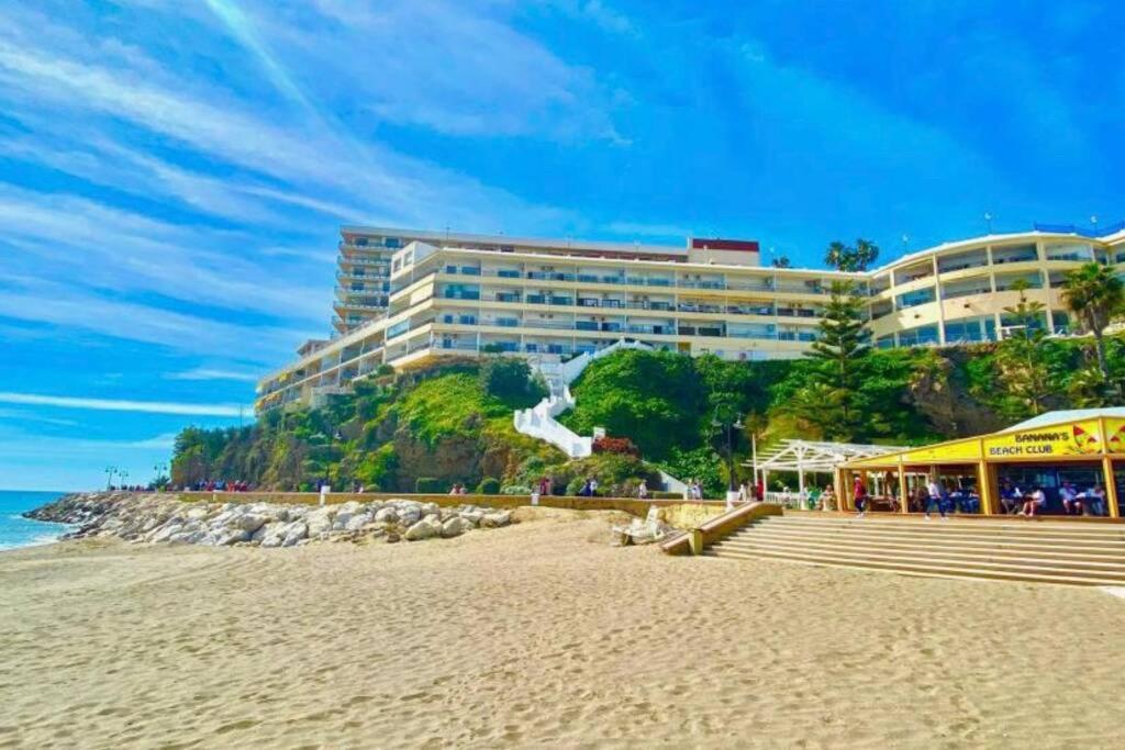 Amazing Frontline Sea Views Studio Apartment Castillo Del Vigia Torremolinos Ngoại thất bức ảnh